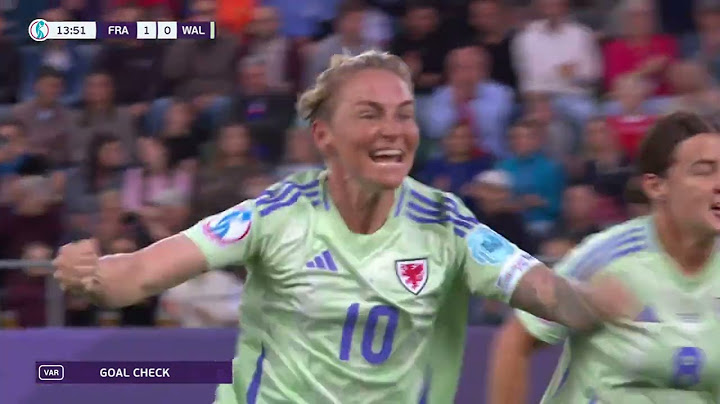 HIGHLIGHTS - France v Cymru | Fishlock scores Wales' first major tournament goal | UEFA Women's EURO