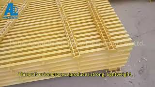 Fiberglass Pultruded Profiles (FRP/GRP) | Lightweight Structural Material for Industry