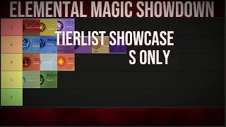 Elemental Magic Showdown| Top 3 tierlist video|