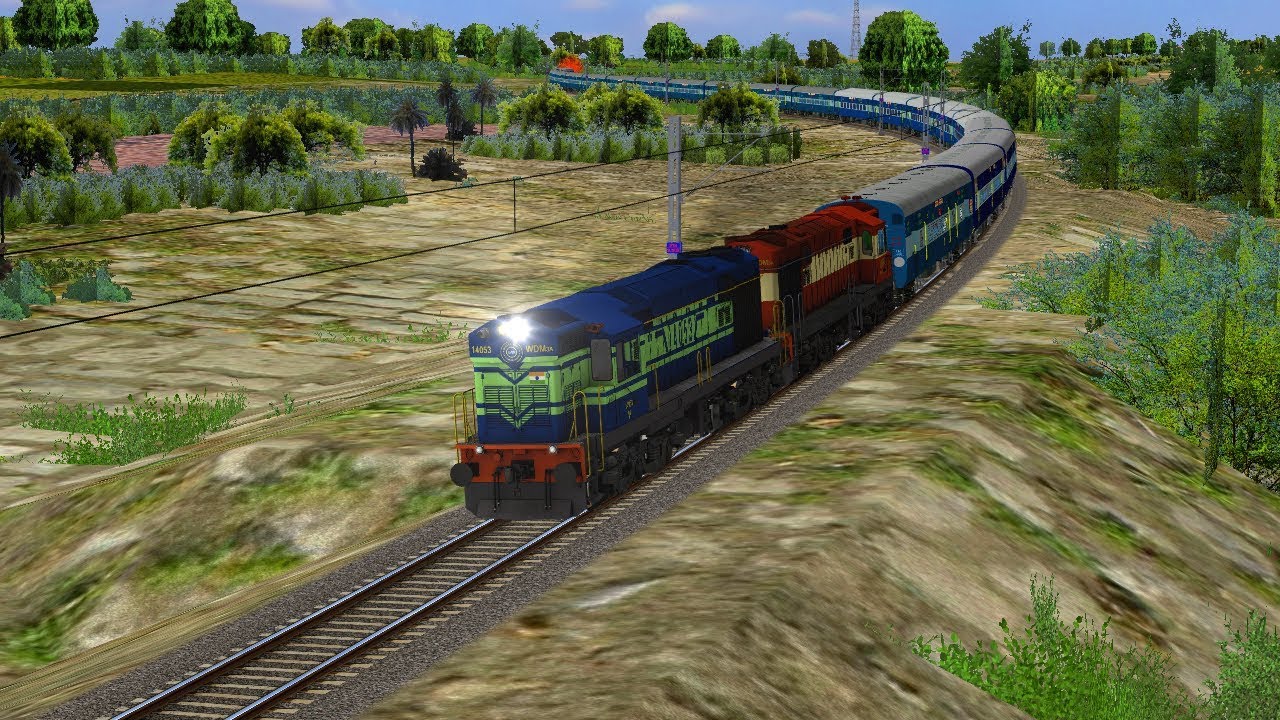 Beautiful S-Curve over Indian Railways Network | Trains Passing Over Snake Curve