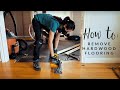 How To Remove Hardwood Flooring (the EASY way!)