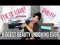 BIGGEST BEAUTY UNBOXING / PR HAUL EVER | Shenae Grimes-Beech