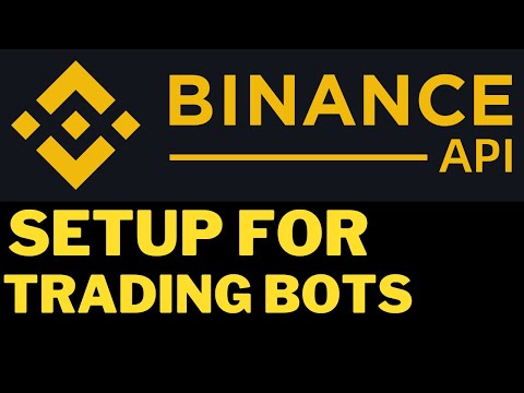 Set Up API Key With Binance For Bot Trading 