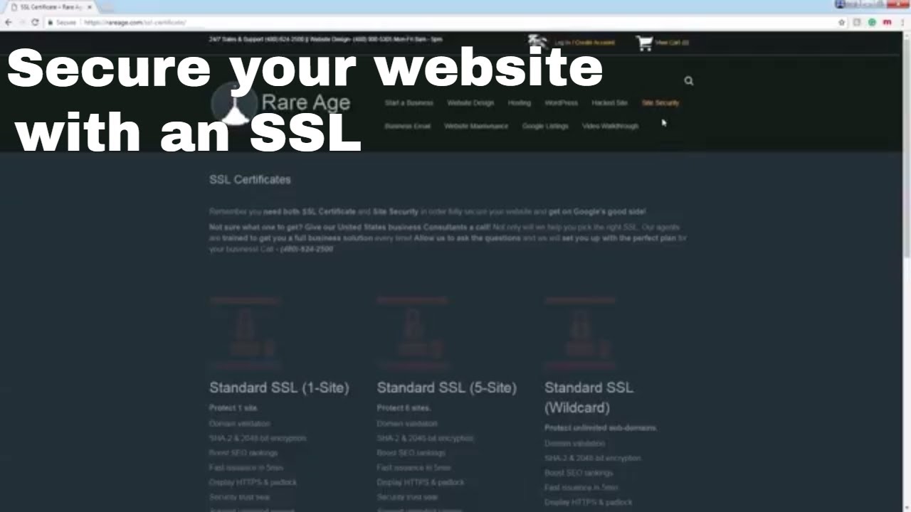 How To Set Up SSL On Any Website - YouTube