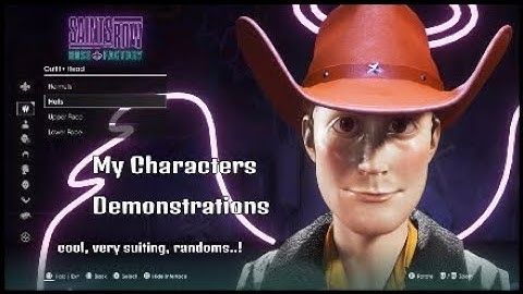 Saints Row: Boss Factory | My Characters ( so far ) #demo #creations #introduction