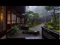 Heavy rain 🌧️ and thunderstorms sounds for sleeping 💤