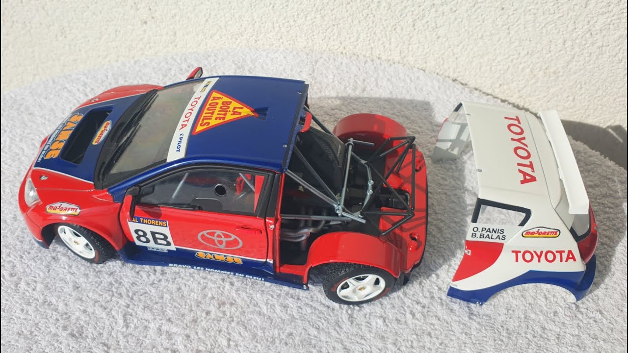 Toyota Corolla Andros Trophee Ice Racing Solido 1/18 O. Panis