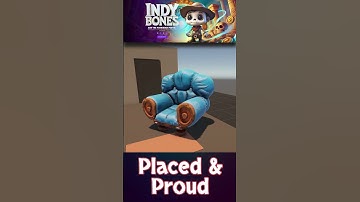 Step-by-Step – Creating the Armchair - Indy Bones  #unity3d #gaming #gamedevblog #indybones #games
