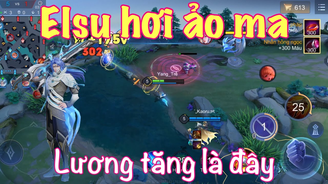 Elsu lương tăng lương tăng làm pha ảo ma - LQMB
