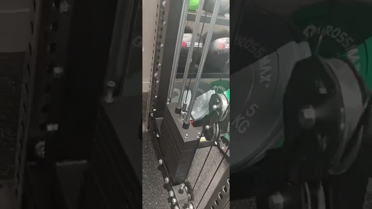 multi functional trainer with weight stack rato 1:1