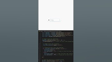 click Search bar using HTML CSS Javascript #shortvideo #english #coding #html5 #codingfun