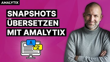 Amazon-Listing Snapshots mit AMALYTIX übersetzen