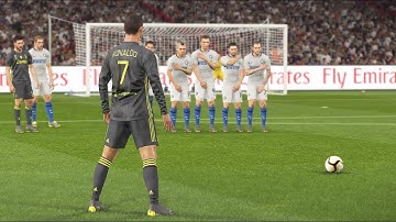 PES2019 Knuckle Free Kick Compilation