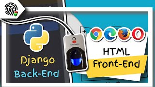 Connect HTML Web Biometric Registration to Django Backend (Views &amp; Templates)