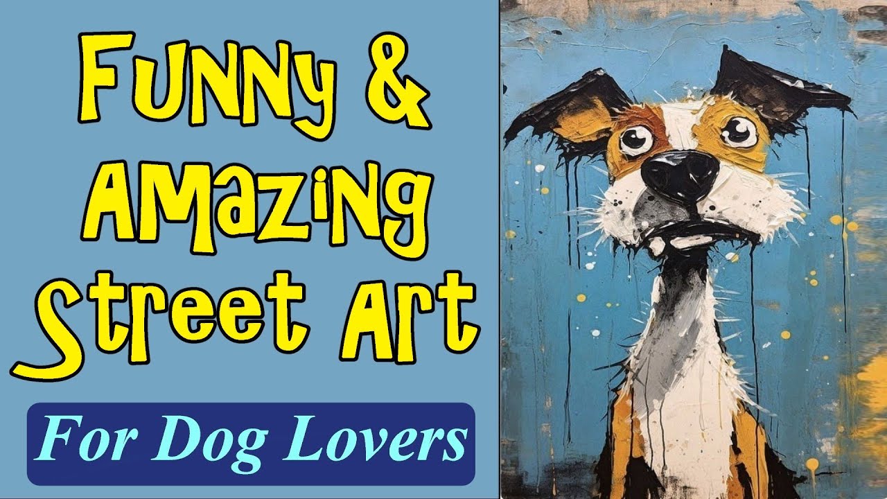 Funny And Amazing Street Art For Dog Lovers