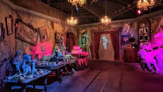 Step Inside Kennywood’s Ghostwood Estate 👀 Full Ghost Train POV