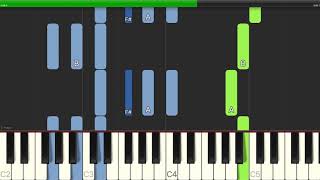 Frederick H. Martens - Gesu Bambino (The Infant Jesus) - Easy Piano with Chords