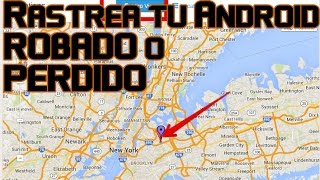 Como Rastrear GRATIS un ANDROID perdido o robado | SIEPONLINE | screenshot 4