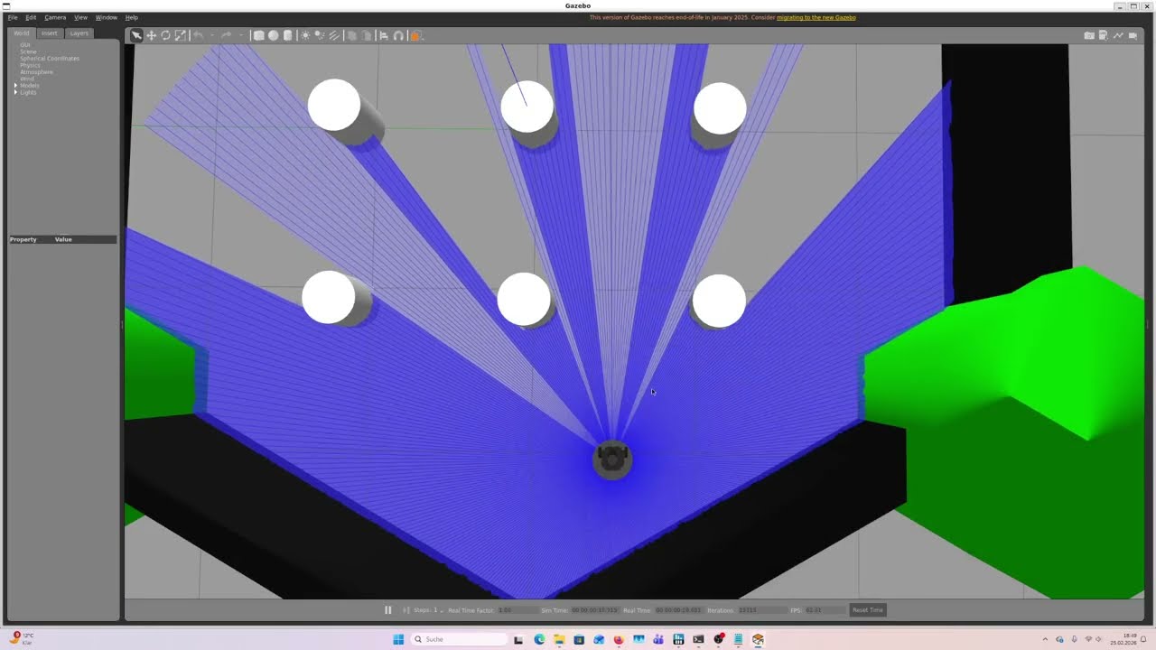 Spiking Neural Network (SNN) Robot Control in ROS 2 Gazebo - TurtleBot3 Obstacle Avoidance