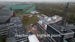 Feringa Building Phase 2 Celebrates Its Highest Point