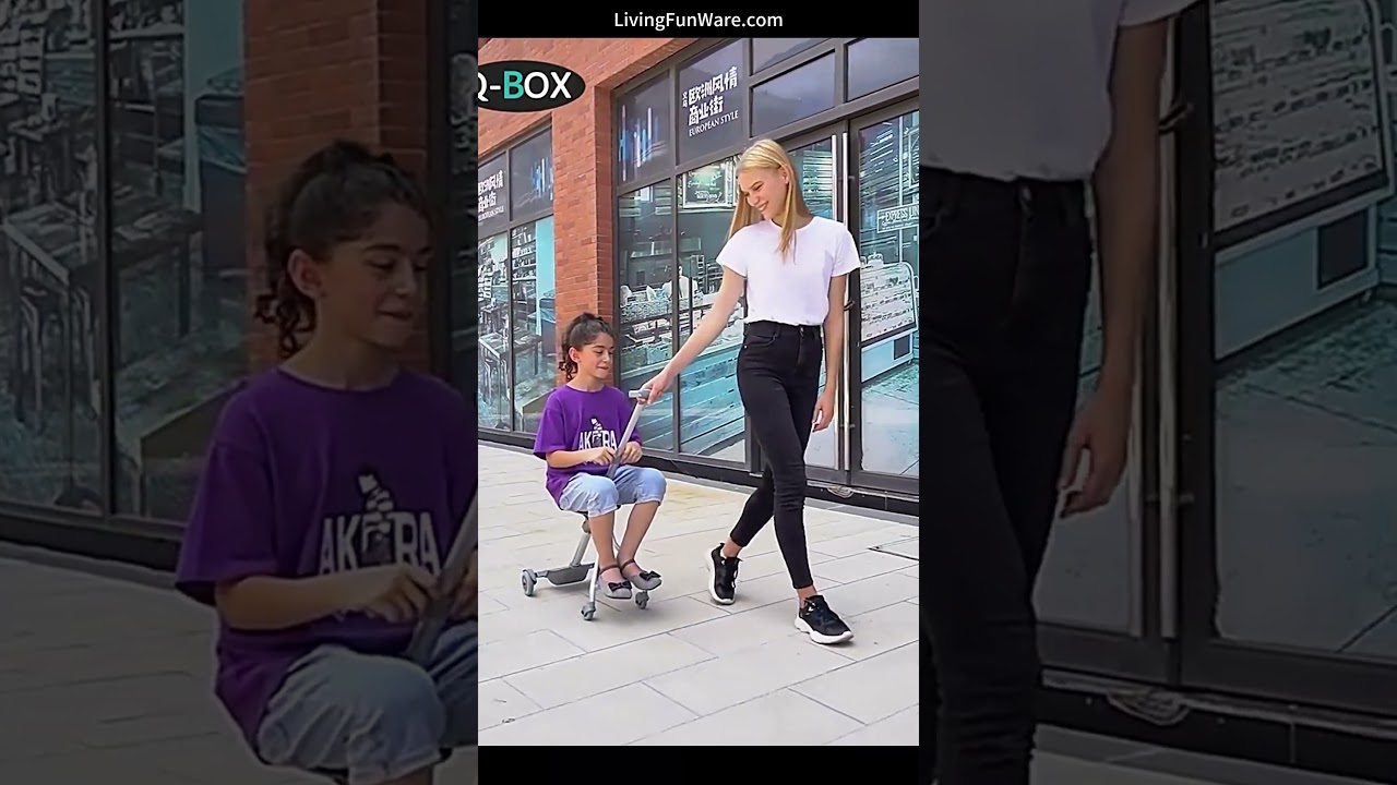 Дети Qbox с возможностью катания | Коляска для ленивых родителей