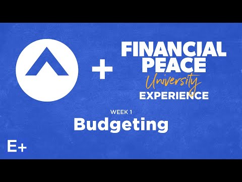 Financial Peace University Experience | Budgeting | Elevation+