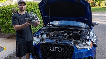 Audi S3 EQT Vortex XL Turbo Install Part 1 | LPFP,  MPI & Injectors