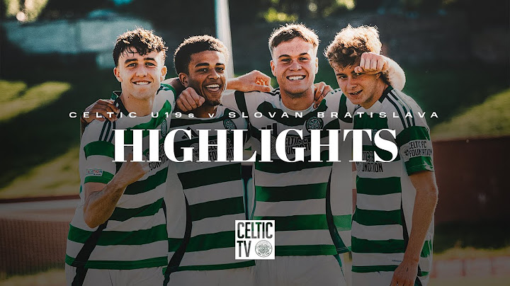 UEFA Youth League Highlights | Celtic U19s 4-0 Slovan Bratislava U19s | Strong start for Young hoops