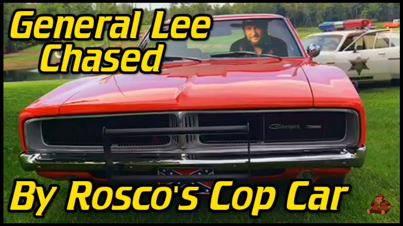 WAYLON JENNINGS' GENERAL LEE GETS CHASED BY ROSCO'S COP CAR!!! (CM40
