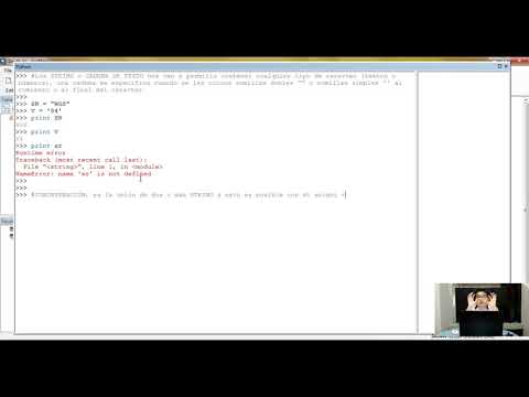 Curso Programación GIS con Python (ArcPy) - #02b Concatenación String que si están en Variables mp4