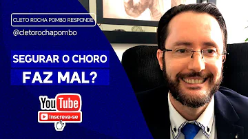 O que causa segurar o choro?