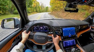 2022 Jeep Grand Wagoneer Series III 4x4 - POV First Drive (Binaural Audio)