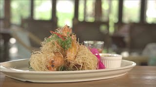 ล้วงสูตรเด็ด 'กุ้งโสร่ง' เมนูชาววัง 