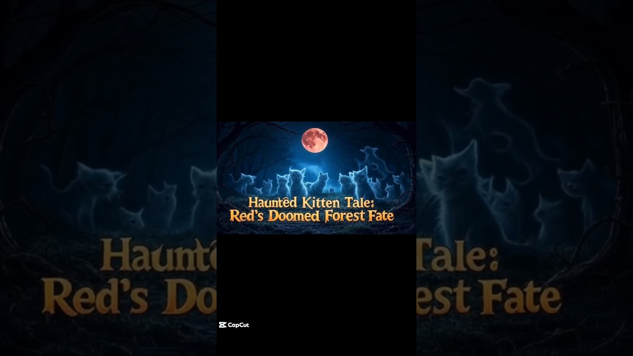Haunted Kitten Tale: Red's Doomed Forest Fate #scary