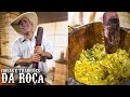 PAÇOCA DE CARNE SECA / JABÁ no PILÃO- PAÇOCA SALGADA