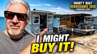 Found Two Shanty Boats for Sale… One Has Me Thinking! It’s Cheap.