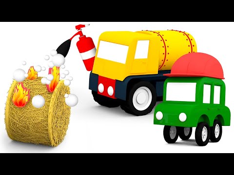 Мультики Про Машинки Для Малышей | 4 Машинки И Пожар На Ферме | Мультфильмы Для Самых Маленьких