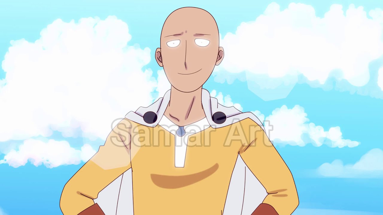 Animate Saitama from anime One-punch man in one day