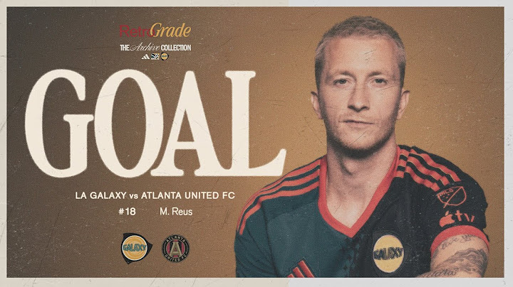 GOAL: Marco Reus Scores on his MLS Debut