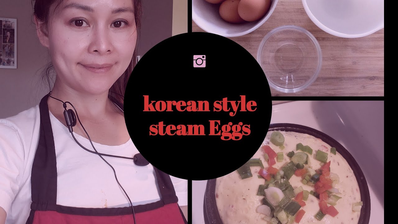 KOREAN STEAM EGGS with SOFT AND FLUFFY TASTY [Korean Style] YouTube