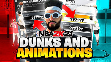 *BEST* DUNK PACKAGES + ANIMATIONS ON NBA 2K21! GLITCHY BIGMAN DUNK PACKAGES GET ONLY CONTACT DUNKS!