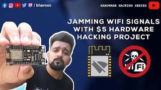 Jamming WiFi Signals with $5 Hardware