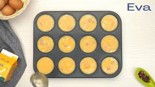 Ham And Cheese Egg Muffins