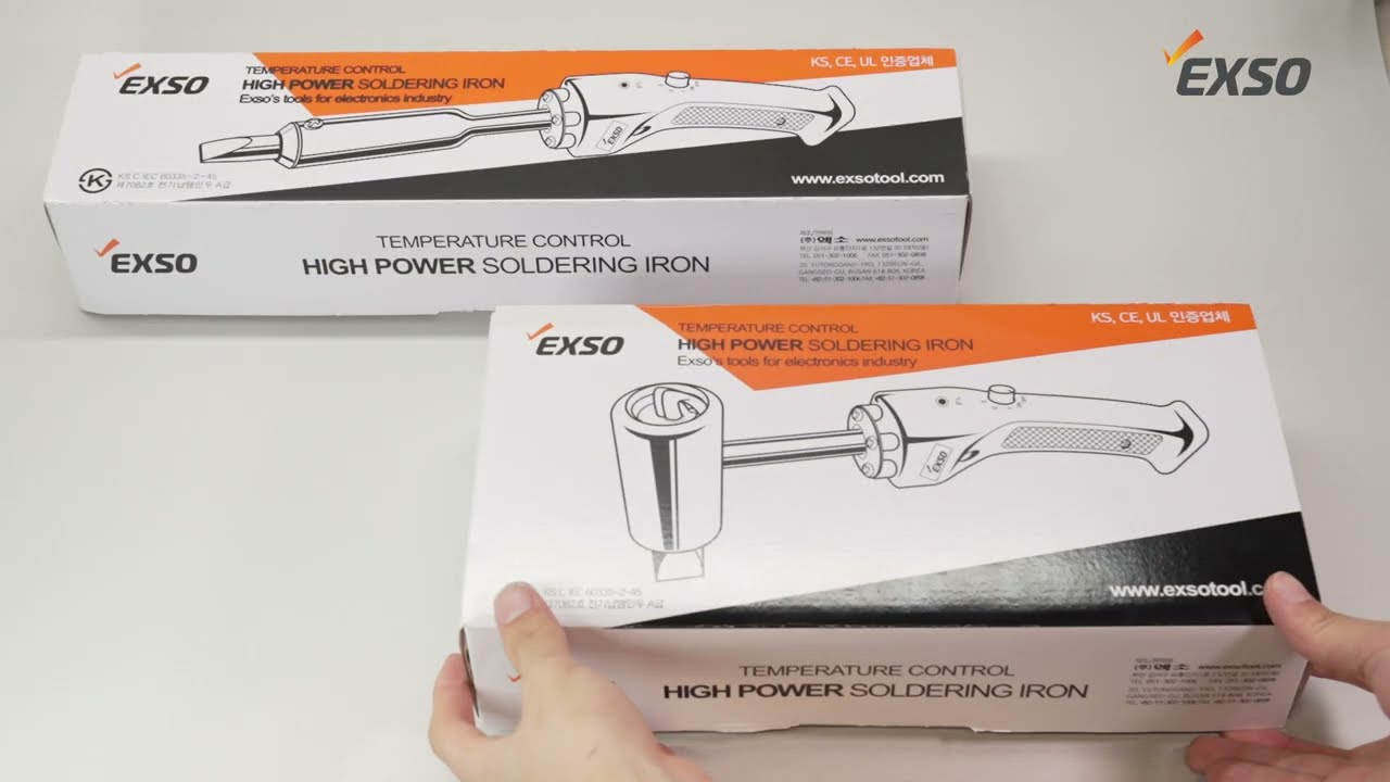 EXSO High Temp Heavy Duty Soldering - YouTube