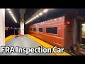 ⁴ᴷ⁶⁰ FRA Inspection Car DOTX 221 on the Amtrak Lake Shore Limited