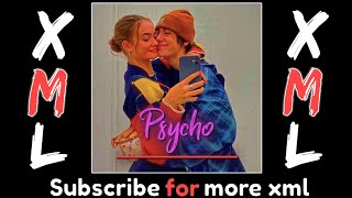 Psycho 🎶 Preset Am📩 || Free xml || #alightmotion_edit