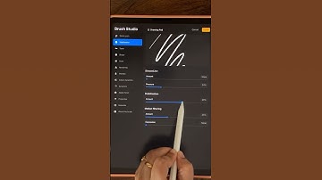 No More SHAKY LINES ✅ #shorts #procreate #procreateart #procreatetips