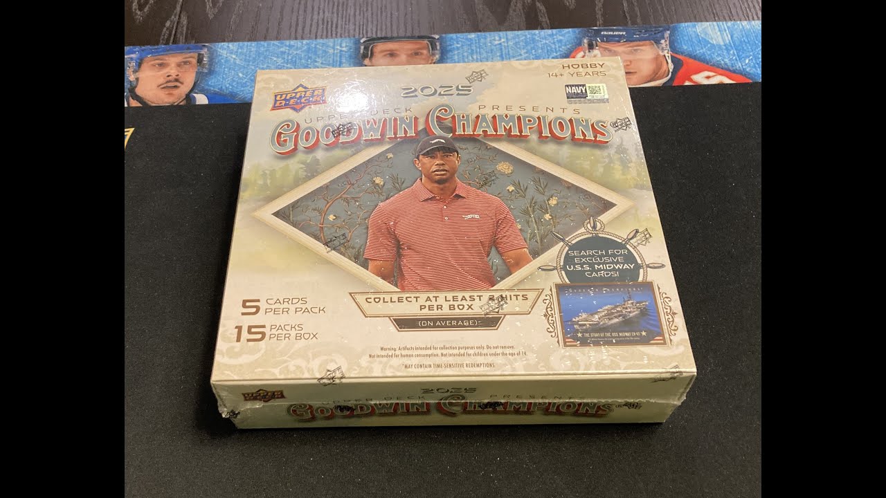 New Product Release - 2025 Upper Deck Goodwins Champions