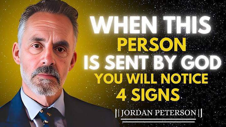 God Is Bringing Someone Chosen As Your Partner When You Notice These Signs | Jordan Peterson  Speech