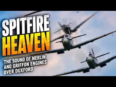 Spitfire Heaven! The sound of Merlins and Griffons over Duxford